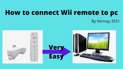 How to connect a WII remote to PC| By Nirmay3551| Connect up to 8 Wii remotes to your PC| - YouTube