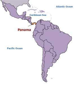 Ural Mountains and Isthmus of Panama