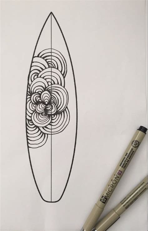 Surfboard Drawing Template at GetDrawings | Free download