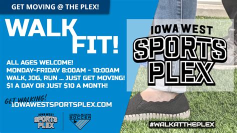 WALK FIT | Iowa West Sports Plex