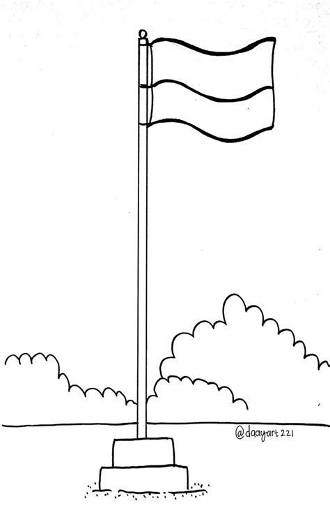 Gambar Bendera | Flag coloring pages, Preschool patterns, Apple coloring pages