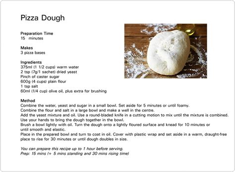 Pizza Dough Recipe How To Make The Best Homemade Pizza Dough - Aria Art