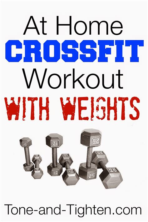 At Home Crossfit Workouts With Dumbbells - WorkoutWalls