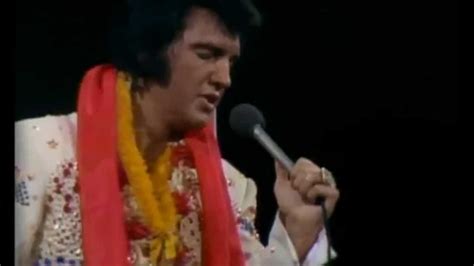 Elvis Presley I'll Remember You Live HD - YouTube