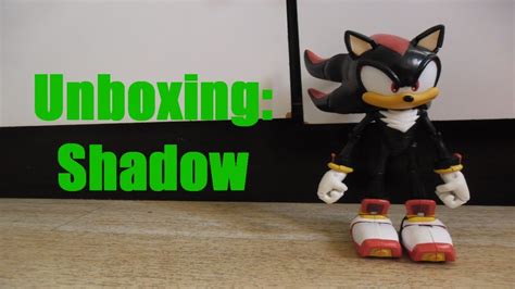 Unboxing - Shadow The Hedgehog `Action Figure´ - YouTube