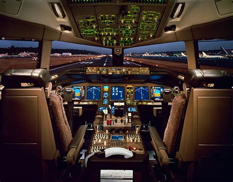 Online crop | HD wallpaper: aircraft cockpit illustration, 777, airliner, airplane, boeing ...