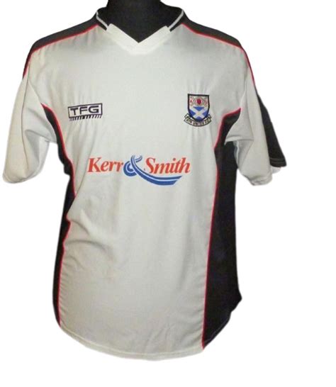 Ayr United 2003-04 Home Kit