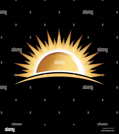 Sun fire logo hi-res stock photography and images - Alamy