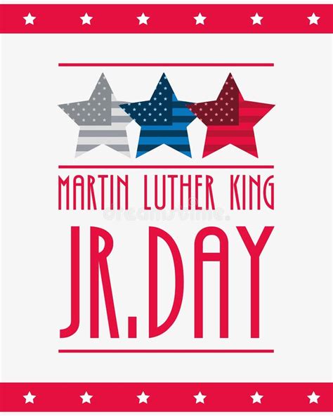 Martin Luther King Jr Day Poster Editorial Image - Illustration of background, emblem: 139210170