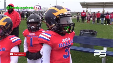 Team Dallas 7U vs. Team Fort Worth Texas Youth Football All Star Showcase 2019 - YouTube