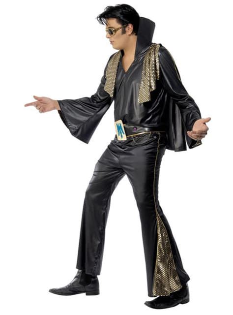 Elvis Black and Golden Costume. The coolest | Funidelia