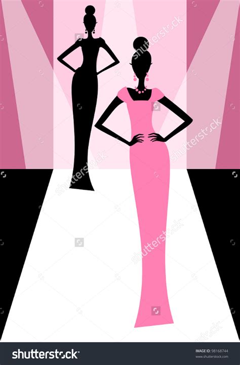 clipart models runway - Clipground