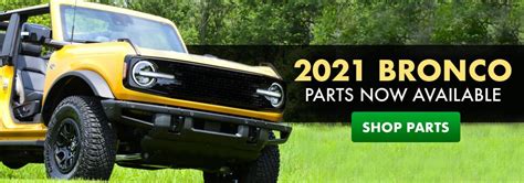 Ford Bronco Parts | Bronco Accessories | CJ Pony Parts