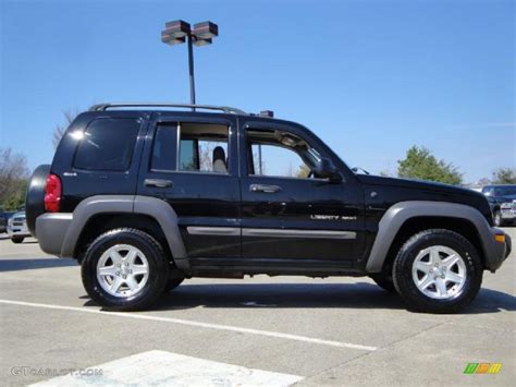 2002 Black Jeep Liberty Sport 4x4 #27440632 Photo #2 | GTCarLot.com - Car Color Galleries