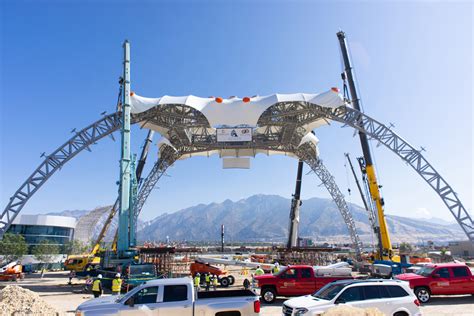 Famous Concert Stage Structure Becomes New Landmark for Utah Aquarium ...