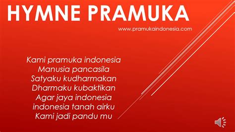 Hymne Pramuka Indonesia - YouTube