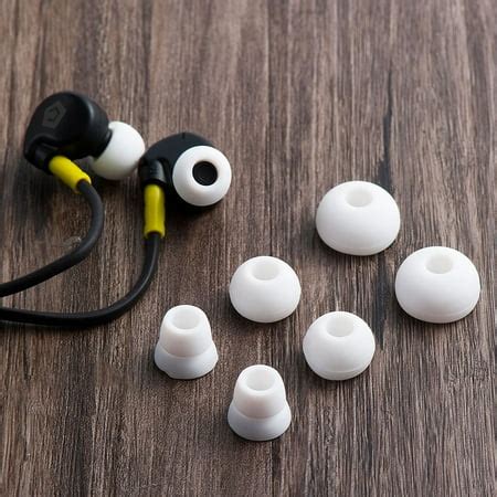 8 Pieces Replacement Earbud Tips by Insten 4-Pair Replacement Ear Gels ...