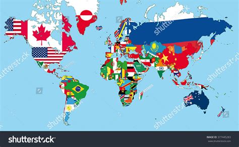 342,031 World map countries flags Images, Stock Photos & Vectors | Shutterstock