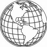 Globe Coloring Page  pages For Boys Earth globe sketch template