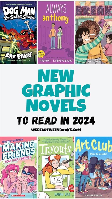 40 New Graphic Novels for Tweens Releasing in 2024 – wereadtweenbooks.com