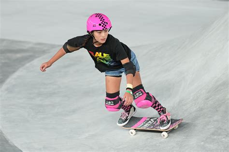 Skateboarder Arisa Trew, 13, becomes first female to land 720 trick