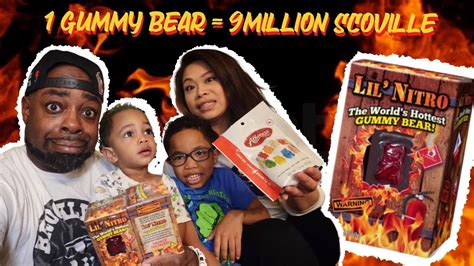 The World's Hottest Gummy Bear | Spiciest Food Challenge | Amayesing ...