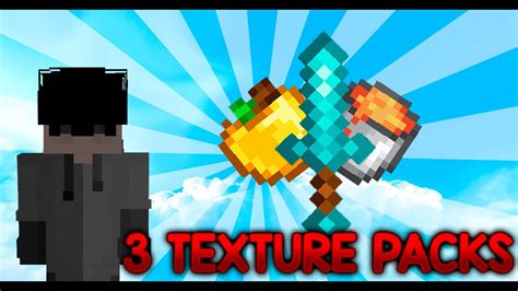 TOP 3 TEXTURE PACKS 1.8.9 🔊 - YouTube