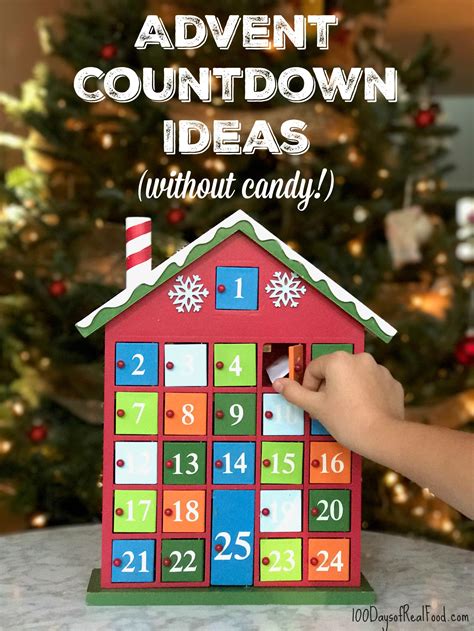 Advent Calendar Ideas (without candy) ⋆ 100 Days of Real Food