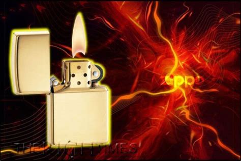 The 18 Karat Solid Gold Zippo Lighter | The Rich Times