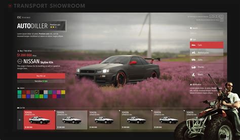 Game UI - GTA 5 RolePlay :: Behance