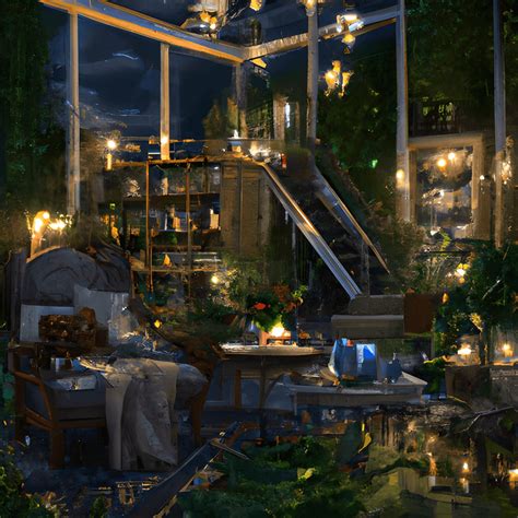 Victorian Greenhouse Interior · Creative Fabrica