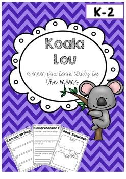 Koala Lou Book Study by The MandM's | TPT