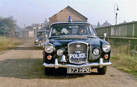 British - Wolseley 6/110 police car - 1960 | Police cars, British police cars, Old police cars