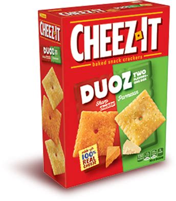 Cheez-It® Sunshine® Cheez-It Duoz™ Sharp Cheddar and Parmesan