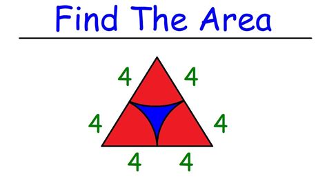 Geometry - Area Math Problem - YouTube