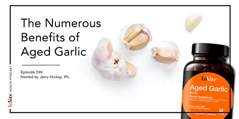 The Numerous Benefits of Aged Garlic - InVite Health Podcast, Episode 239