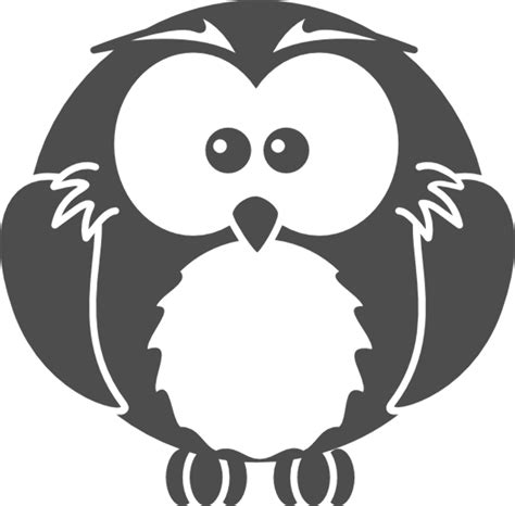 Download High Quality owl clipart black and white printable Transparent PNG Images - Art Prim ...