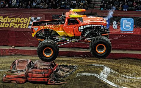 Monster Truck - El Toro Loco Photograph by Paul Ward