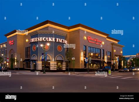 The Cheesecake Factory at The Greene in Beavercreek Dayton Ohio USA. At dusk Stock Photo - Alamy