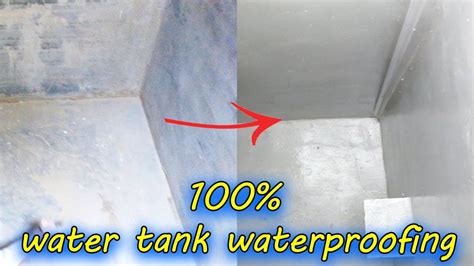 Water Tank Interior Coating - 100% Water Proof - YouTube