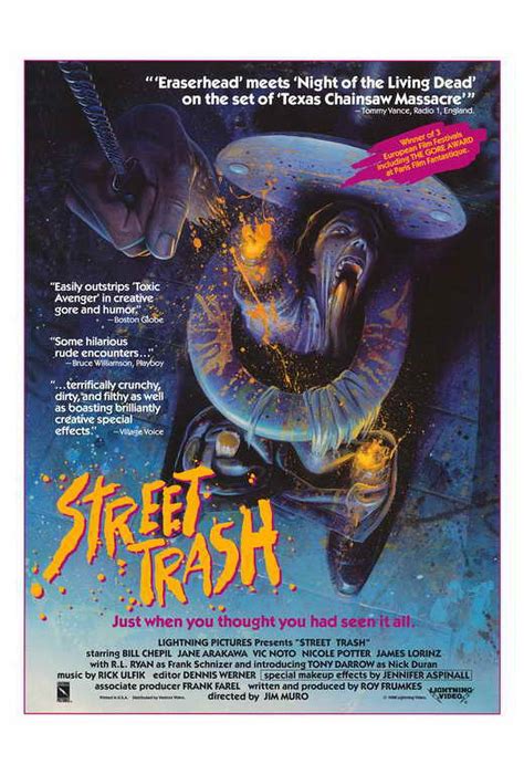 Street Trash - movie POSTER (Style B) (27" x 40") (1987) - Walmart.com