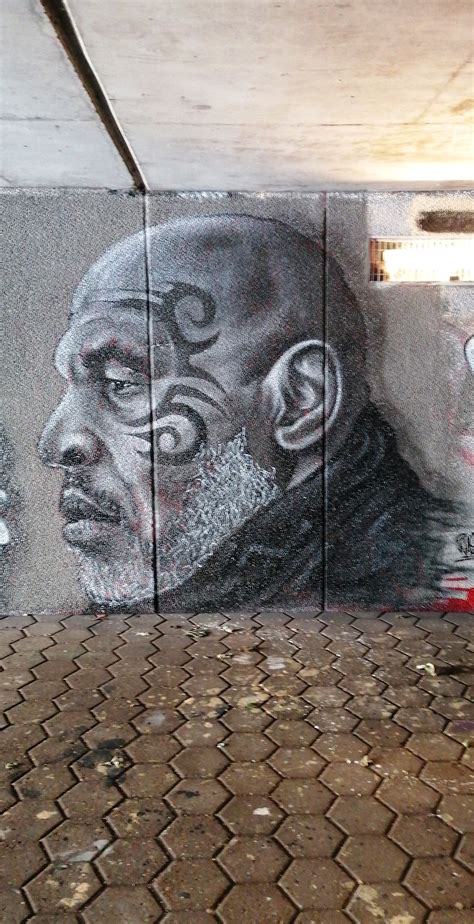 My Mike Tyson mural in Flensburg Germany! Check out my ig kimc_nasktz : r/Graffiti