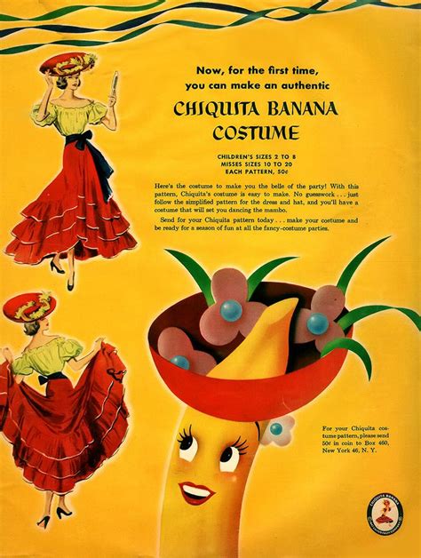 Chiquita Banana Costume | Chiquita banana, Chiquita banana costume ...