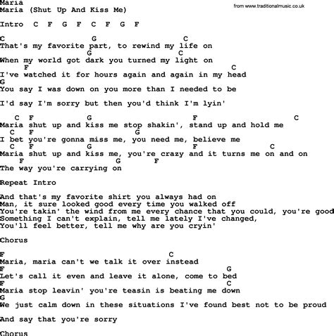 Willie Nelson song: Maria, lyrics and chords