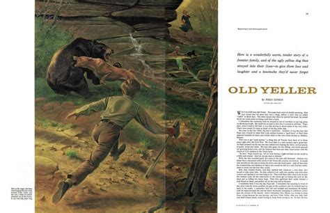 Favorite Quotes from 'Old Yeller' (1956) by Fred Gipson