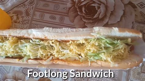 Find The Secret of a Delicious Footlong Sandwich #cheesedogsandwich - YouTube