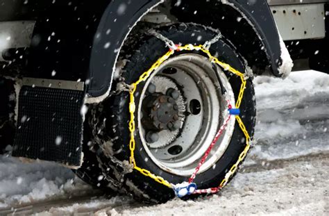 Snow Chains for Semi Trucks: Their Functions & Benefits – freightcourse