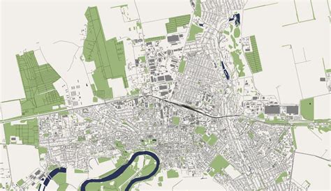 Map of the City of Tiraspol, Moldova Stock Vector - Illustration of center, planing: 228130577