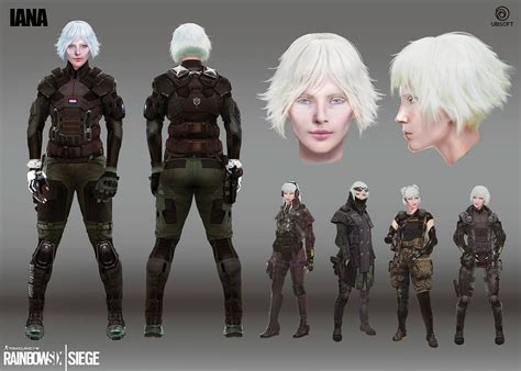 Rainbow Six - Siege - Iana modelsheet by I-GUYJIN-I on DeviantArt ...