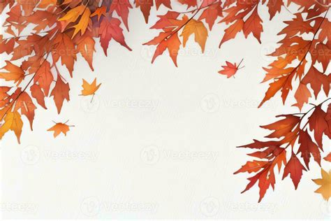 Background with Watercolor Fall Leaves 30009335 Stock Photo at Vecteezy